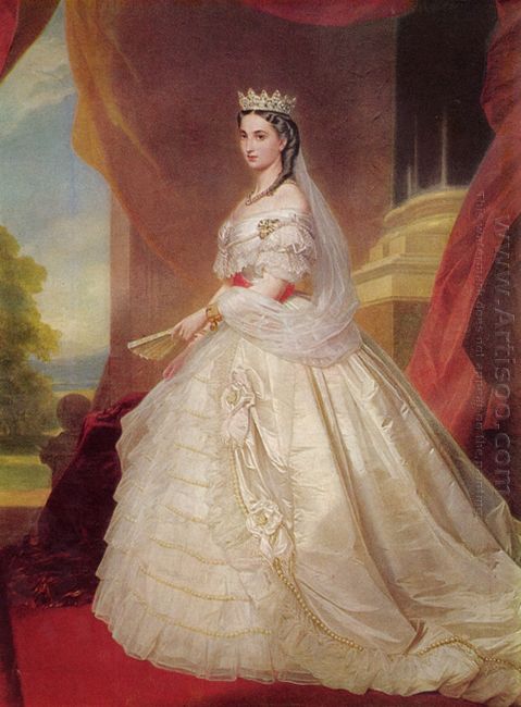 Portrait Of Charlotte Of Belgium 1