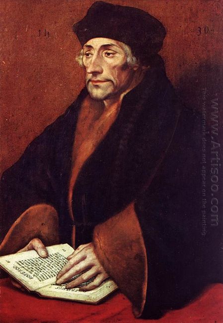 Portrait Of Desiderius Erasmus