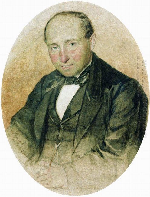 Portrait Of Dr G Kostrov