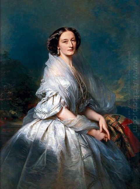 Portrait Of Eliza Franciszka Of Branicki Krasi Ska