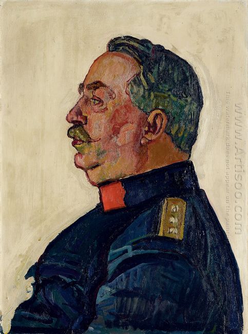 Portrait Of General Ulrich Wille 1915