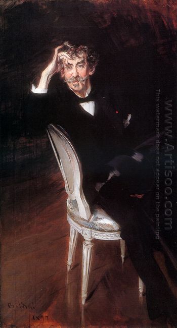 Portrait Of James Abbott Mcneil Whistler 1834 1903 1897