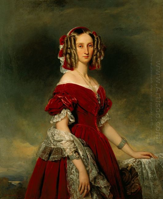 Portrait Of Louises Von Orl Ans