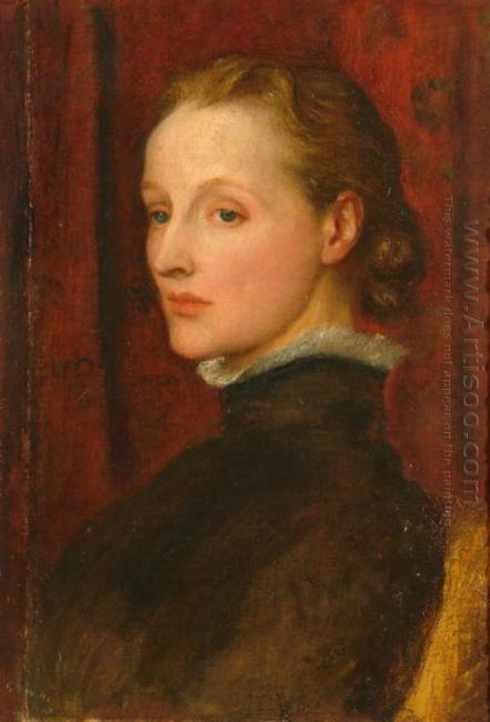 Retrato de Mary Fraser Tytler Depois Mary Seton Watts 1887