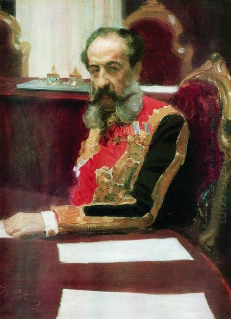 Portrait Of Member Of State Council And Grand Chamberlain Prince
