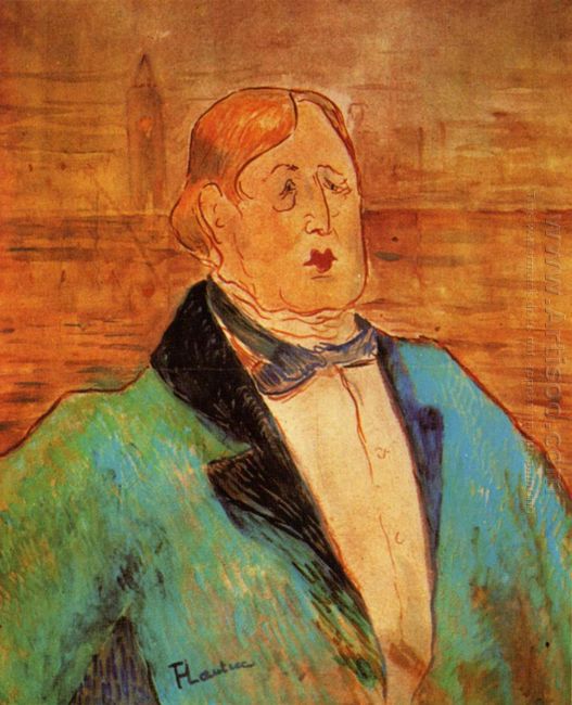 Portret van Oscar Wilde 1895