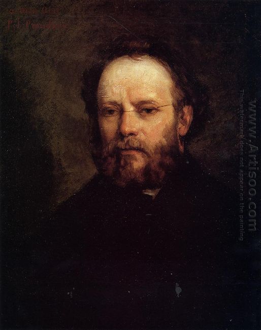 Portrait Of Pierre Joseph Proudhon 1865