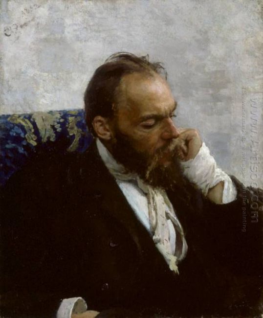 Portrait Of Professor Ivanov 1882