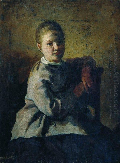 Portrait Of S A Repina 1878