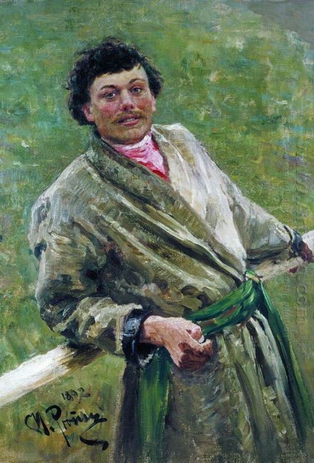 Portrait Of Sidor Shavrov 1892