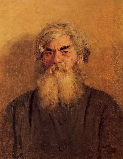 Portret van De Componist Anton Rubinstein 1887