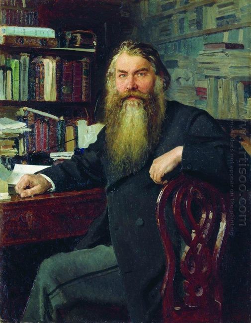 Portrait Of The Historian And Archaeologist Ivan Egorovich Zabel
