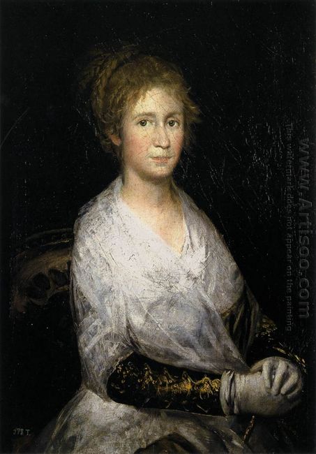 Portrait Thought To Be Josepha Bayeu Or Leocadia Weiss
