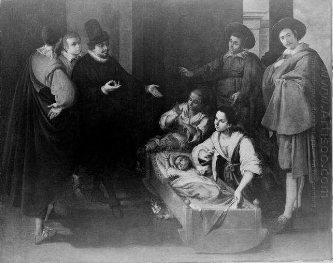 Scene From The Life Of Saint Pierre Theophile