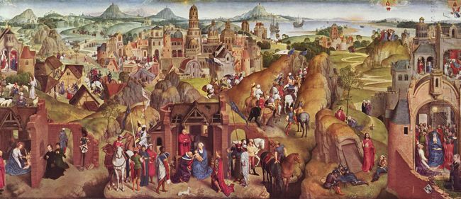Scenes From The Life Of Mary 1480
