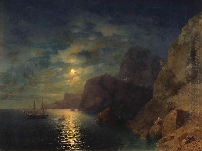Sea At Night 1861