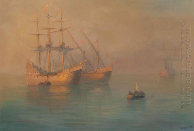 Schiffe des Kolumbus 1880