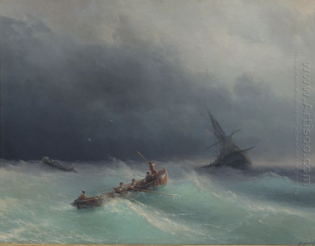 Storm At Sea 1873