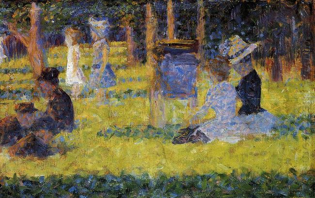 Study For A Sunday Afternoon On The Island Of La Grande Jatte 18