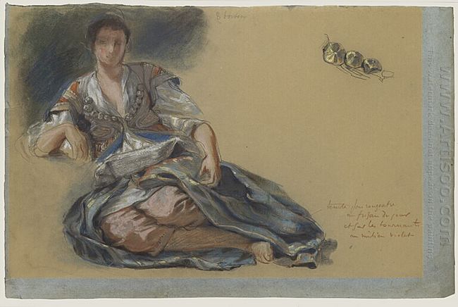 Study For The Painting Women Of Algiers