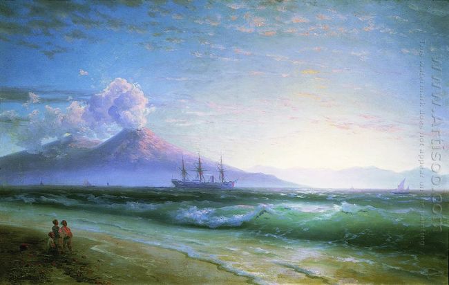 The Bay Of Naples Early In The Morning 1897