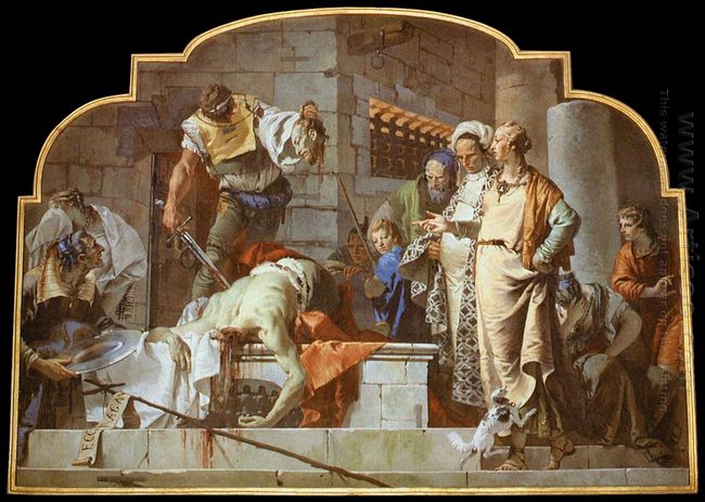 The Beheading Of John The Baptist 1733
