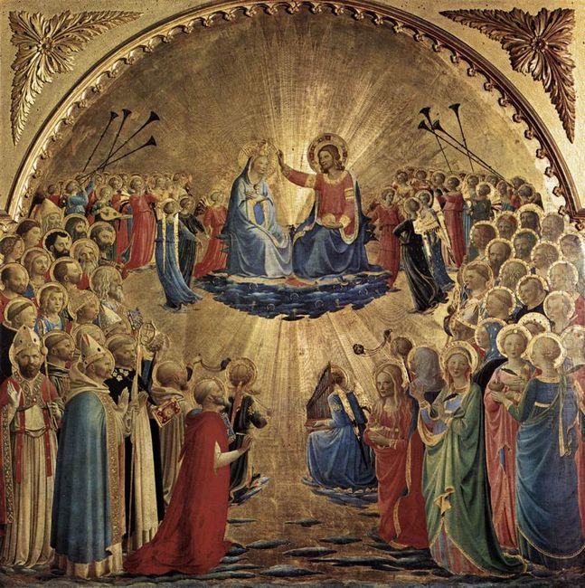 The Coronation Of The Virgin 1435