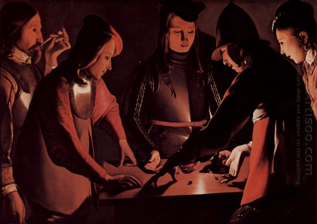 The Dice Players 1651