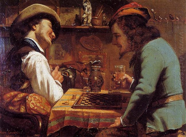 The Draughts Players 1844