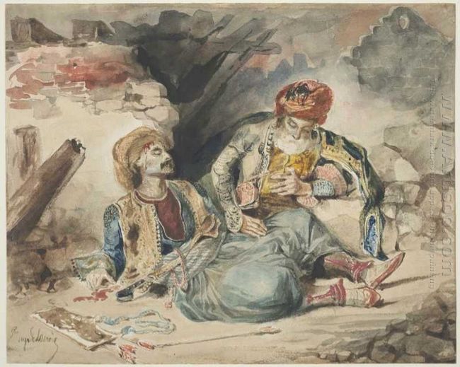 The Dying Turk 1830