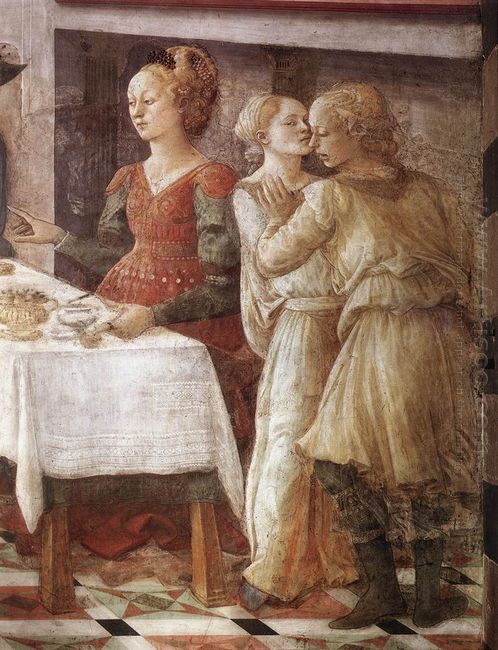 El banquete de Herod Salome S Detalle Danza 1464 2
