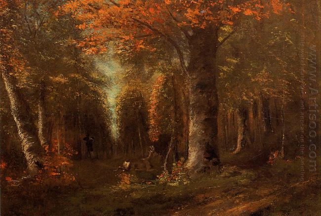 La forêt en automne 1841