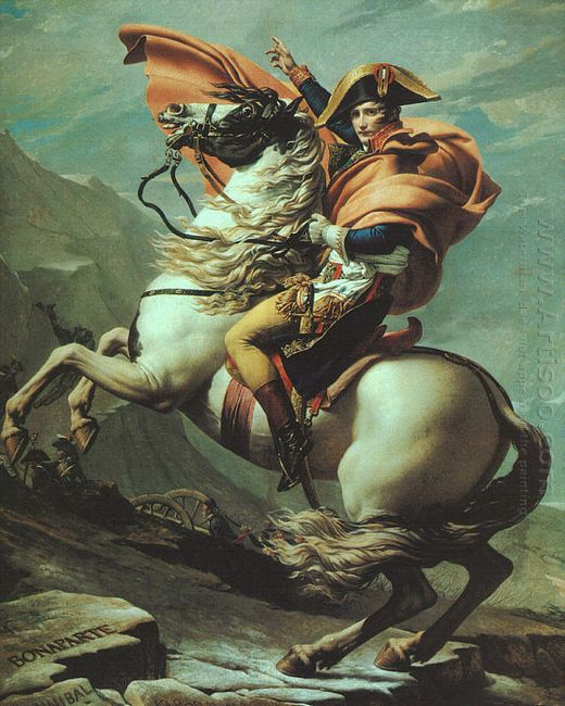Napoleoncrossing Die Alpen im St.-Bernhard-Pass 20Th Mai 1800 1