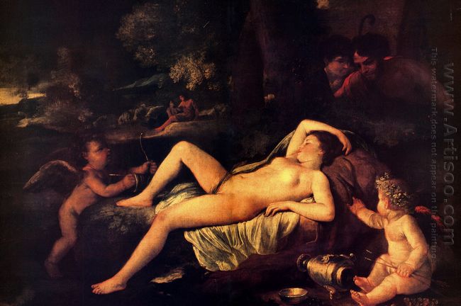 Dormir Venus y Cupido 
