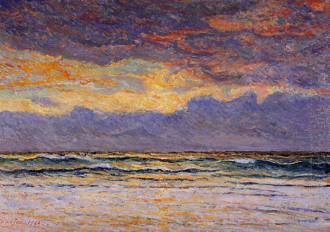 Sunset Margat 1900