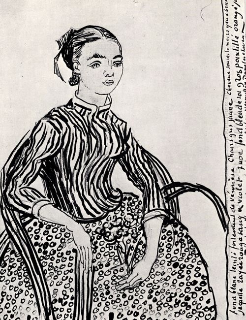 A Mousmé Sitting 1888 1
