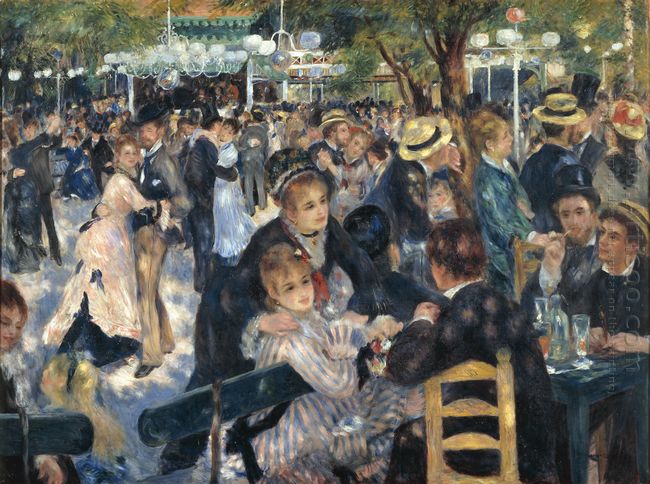 Balle au Moulin de La Galette 1876