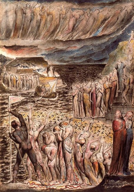 Illustrazione Per Dante S Divina Commedia Inferno 4