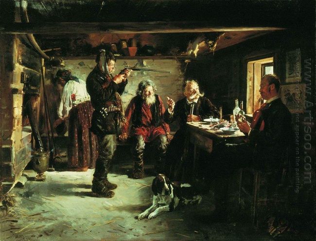 In The Hut Of Forester