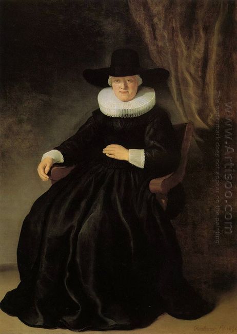 Maria Bockennolle Wife Of Johannes Elison 1634