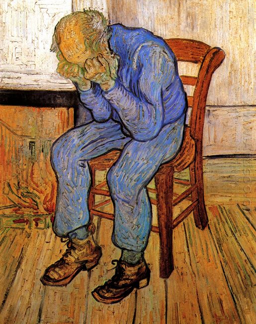 Old Man In Sorrow On The Threshold Of Eternity 1890