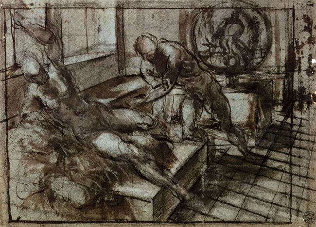 Venus Marte y Vulcano 1551 Pintura al oleo