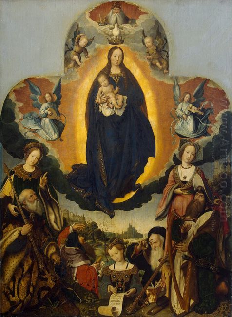 The Virgin Mary in Glory