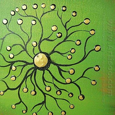 Hand-painted Oil Painting Abstract Oversized Square - Set of 9