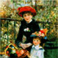 Schilderijen van de beroemde kunstschilder Renoir